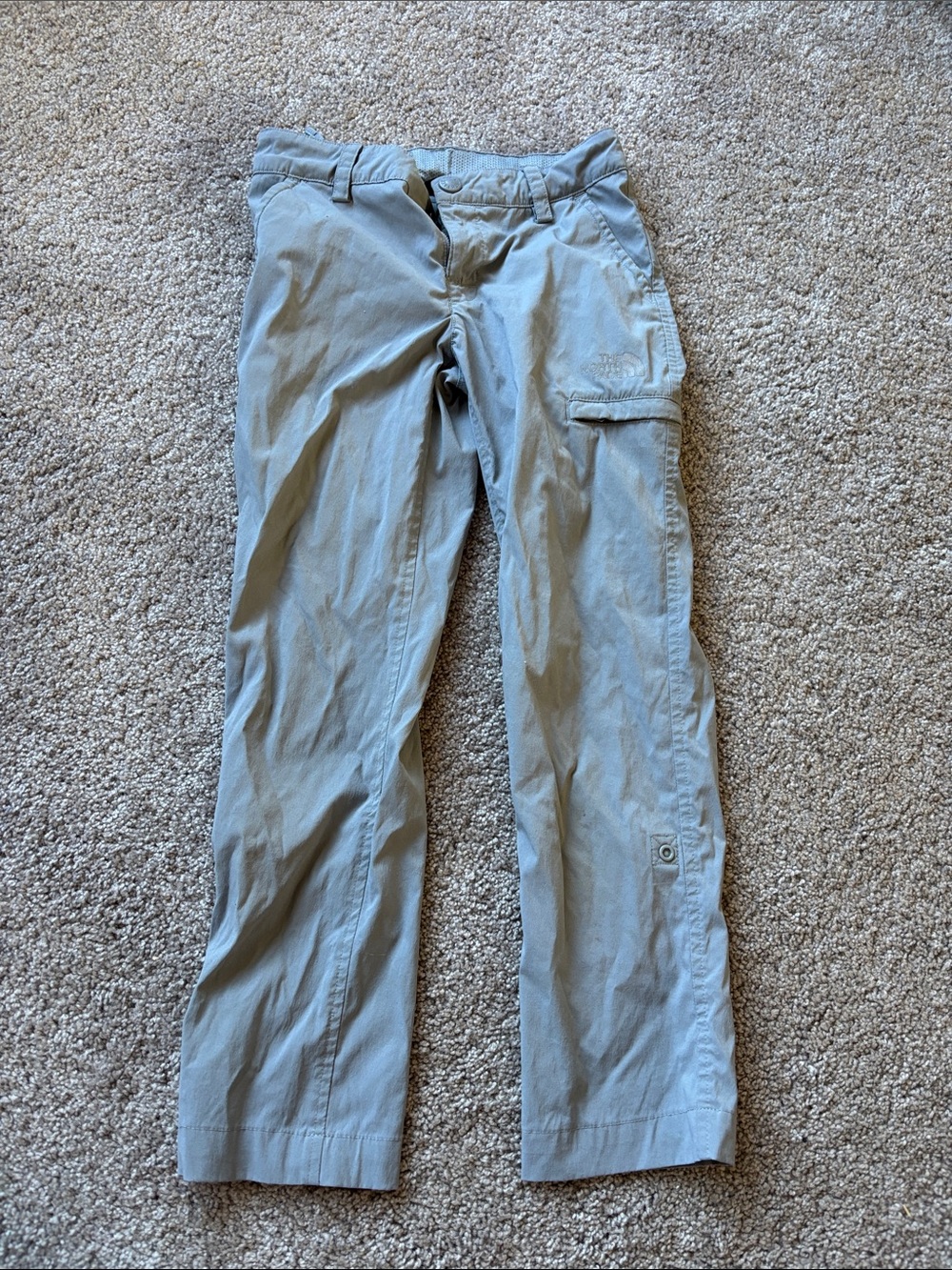 The North Face Light Gray Kids' Casual Pants